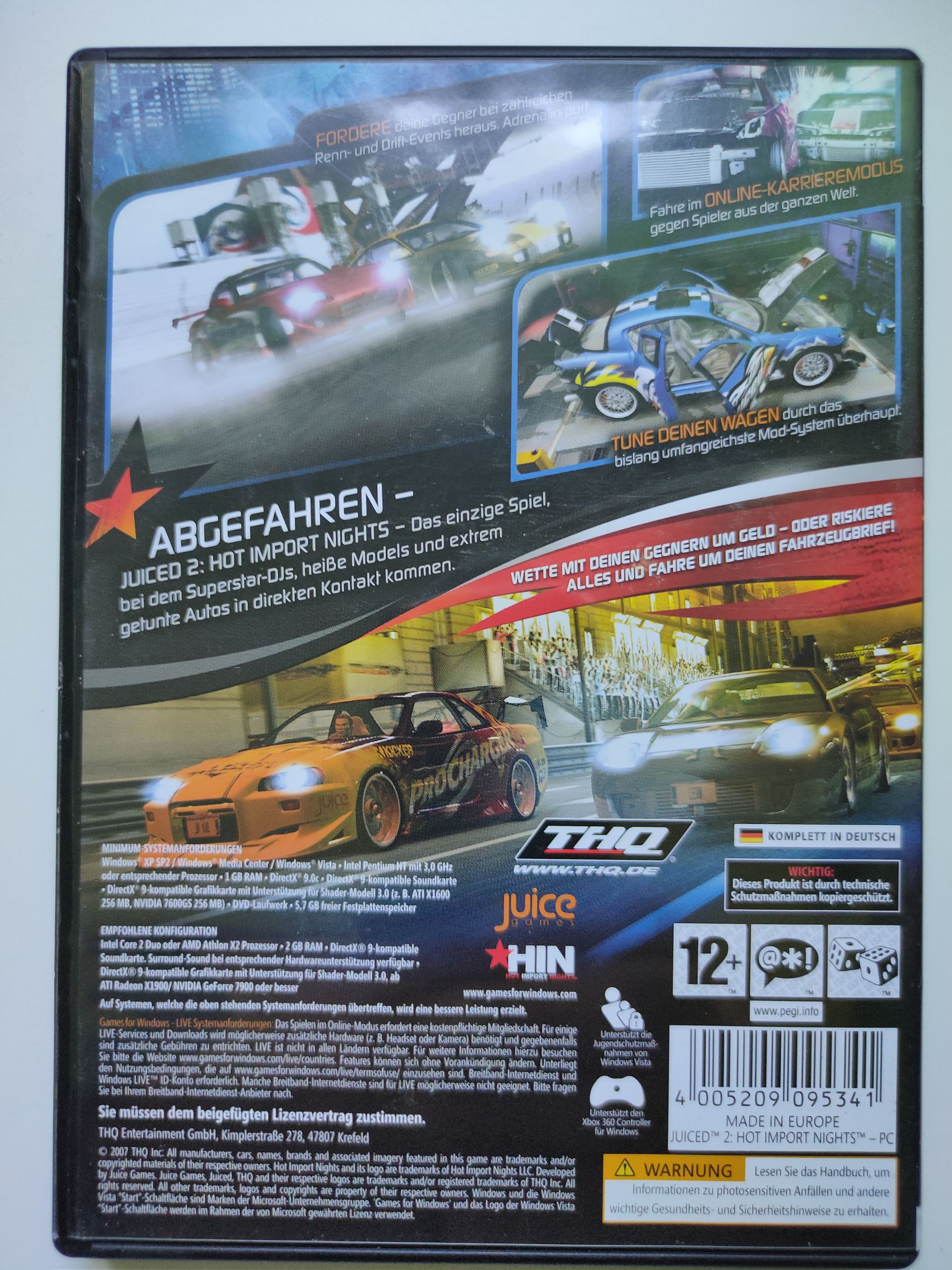Juiced 2: Hot Import Nights - PC video game collectible [Barcode 4005209095341] - Main Image 2