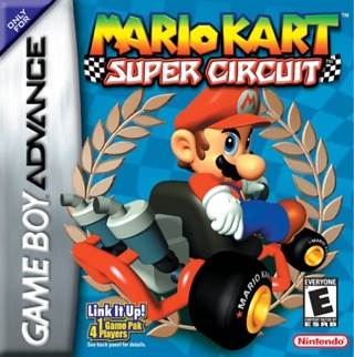 Mario Kart Super Circuit - Nintendo Game Boy Advance (GBA) (Nintendo - 1) video game collectible - Main Image 1