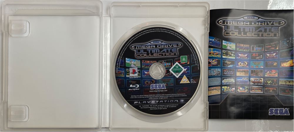 Sega Mega Drive Ultimate Collection - Sony PlayStation 3 (PS3) (Sega - 2) video game collectible [Barcode 5060138440180] - Main Image 3