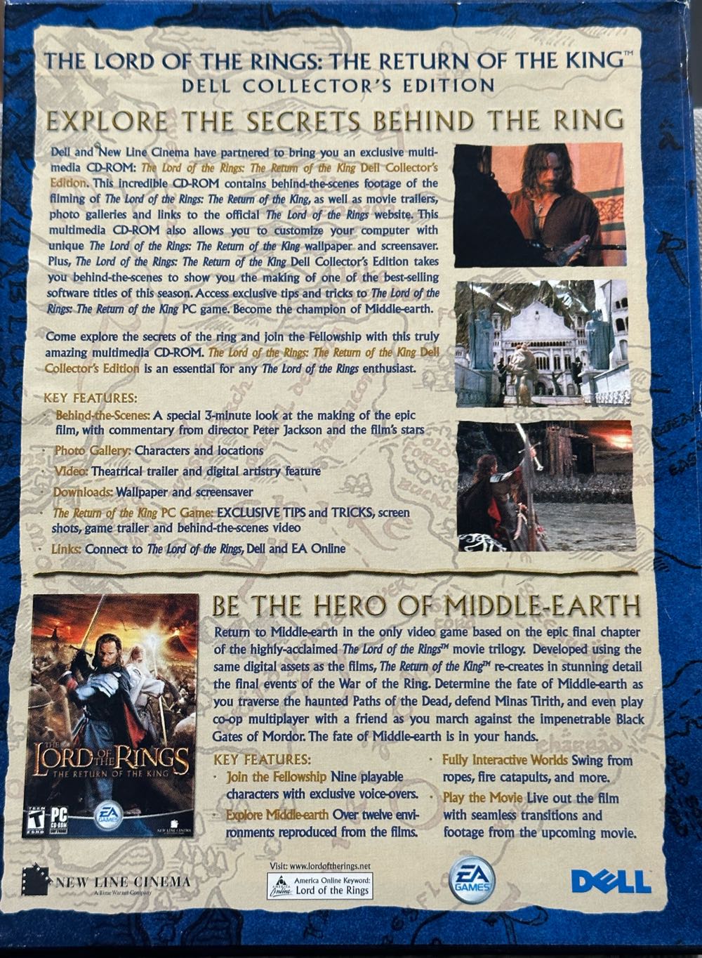 The Lord Of The Rings: The Return Of The King - PC video game collectible [Barcode 5030946035083] - Main Image 2