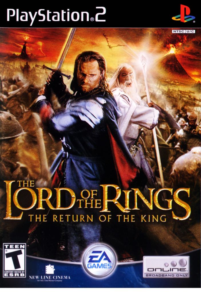 The Lord Of The Rings: The Return Of The King - Sony PlayStation 2 (PS2) video game collectible - Main Image 1