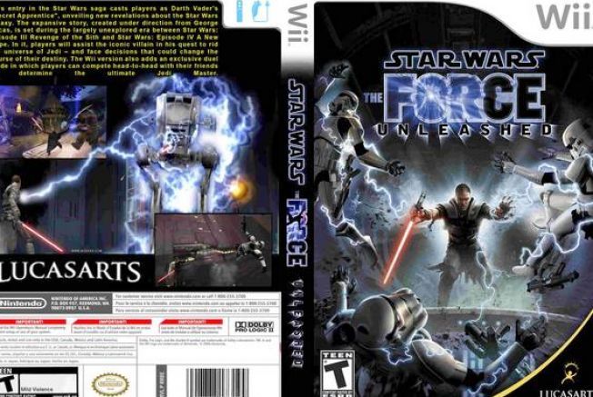 STAR WARS THE FORCE UNLEASHED - Nintendo Wii video game collectible - Main Image 1