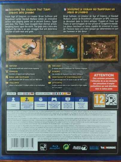 Titan Quest - Sony PlayStation 4 (PS4) (THQ Nordic - 1-6) video game collectible [Barcode 9120080071835] - Main Image 3