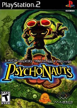 Psychonauts - Sony PlayStation 2 (PS2) (Double Fine Productions - 1) video game collectible [Barcode 4005209072502] - Main Image 1