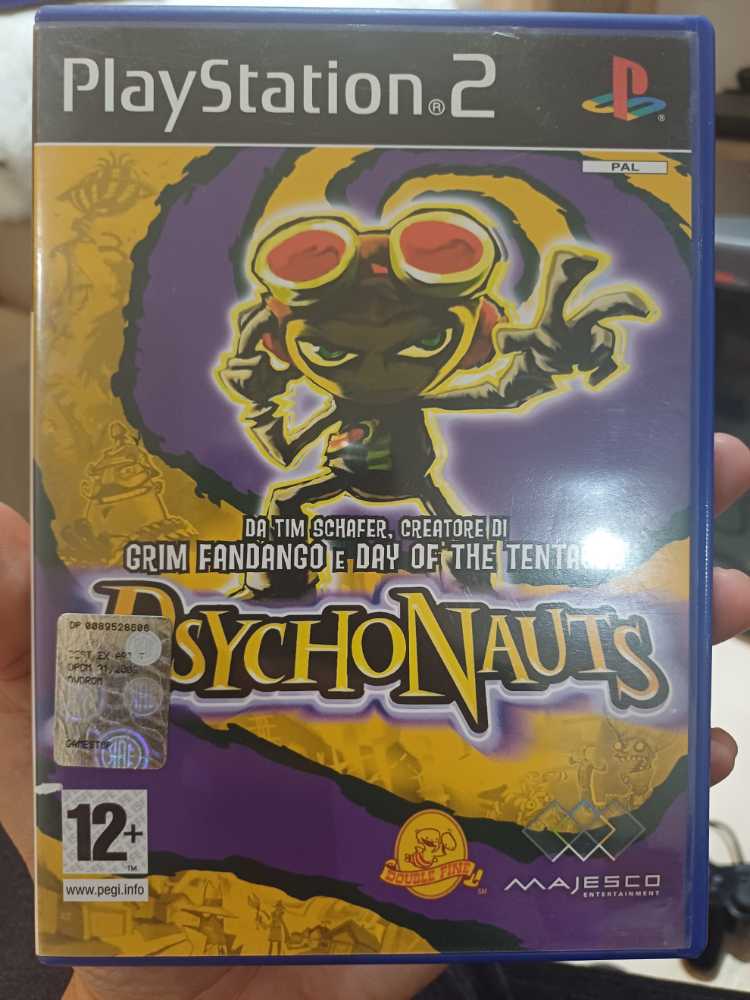 Psychonauts - Sony PlayStation 2 (PS2) (Double Fine Productions - 1) video game collectible [Barcode 4005209072502] - Main Image 3