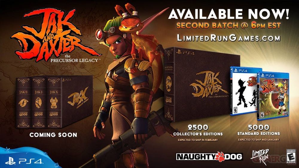 Jak And Daxter: The Precursor Legacy - Collectors Edition - Sony PlayStation 4 (PS4) (Limited Run Games) video game collectible - Main Image 2