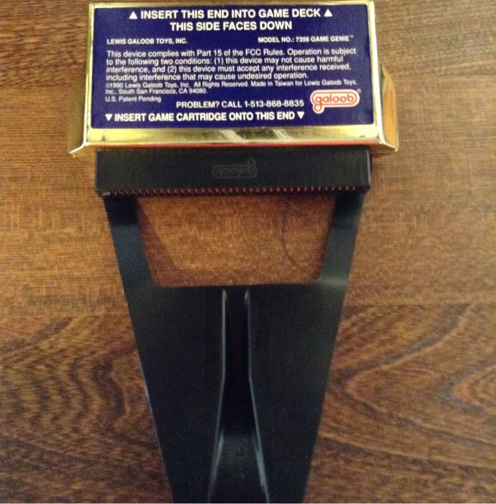 Game Genie - Nintendo Entertainment System (NES) video game collectible - Main Image 2