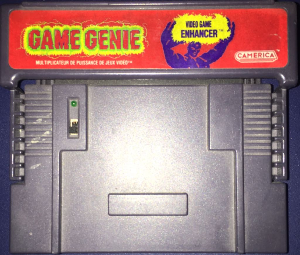 Game Genie - Nintendo Super Nintendo Entertainment System (SNES) video game collectible - Main Image 1
