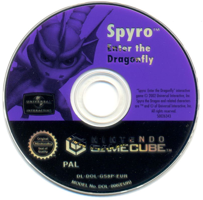Spyro: Enter The Dragonfly - Nintendo GameCube (Universal Interactive) video game collectible [Barcode 020626726078] - Main Image 3