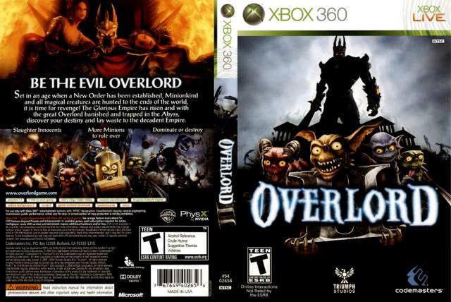 Overlord II - Microsoft Xbox 360 (Codemasters - 1) video game collectible [Barcode 5024866340365] - Main Image 2