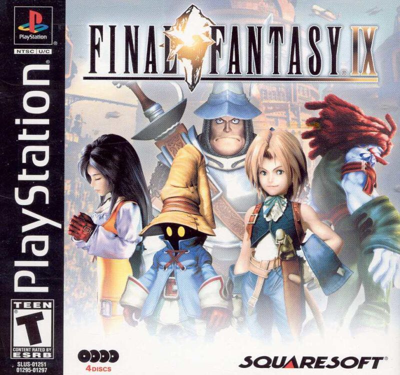 Final Fantasy IX - Sony PlayStation (SquareSoft - 1) video game collectible [Barcode 4036636200589] - Main Image 2