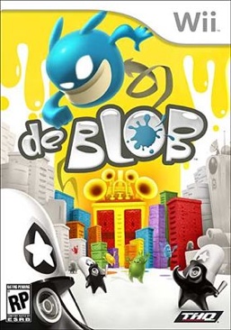 DE BLOB - Nintendo Wii (4) video game collectible - Main Image 1