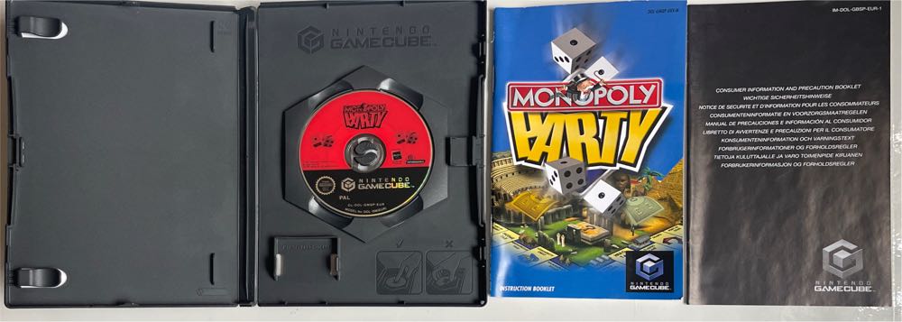 Monopoly Party - Nintendo GameCube (Infogrames - 1-4) video game collectible [Barcode 3546430103722] - Main Image 3