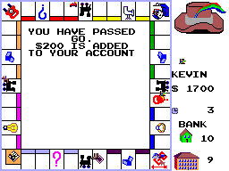 Monopoly - Sega Master System (Parker Brothers - 10) video game collectible [Barcode 010086055009] - Main Image 3