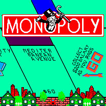 Monopoly - Sega Master System (Parker Brothers - 10) video game collectible [Barcode 010086055009] - Main Image 4