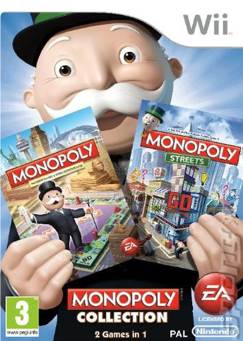 Monopoly 1 - Nintendo Wii (Electronic Arts/EA Games - 4) video game collectible [Barcode 014633190540] - Main Image 2