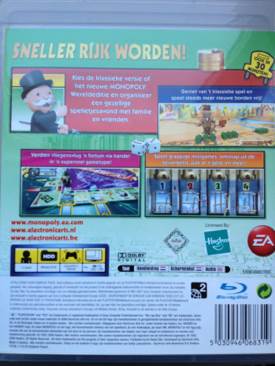 Monopoly - Sony PlayStation 3 (PS3) video game collectible [Barcode 5030946068319] - Main Image 2