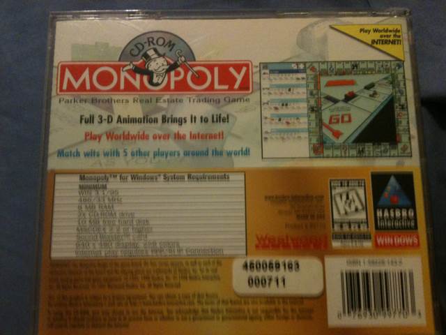 Monopoly - PC (Mastertronic - 5) video game collectible - Main Image 2
