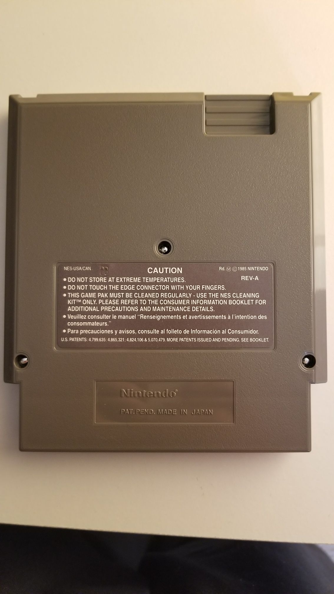 Monopoly - Nintendo Entertainment System (NES) (Parker  Brothers) video game collectible - Main Image 2