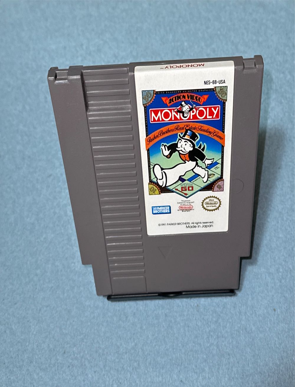 Monopoly - Nintendo Entertainment System (NES) (Parker  Brothers) video game collectible - Main Image 3