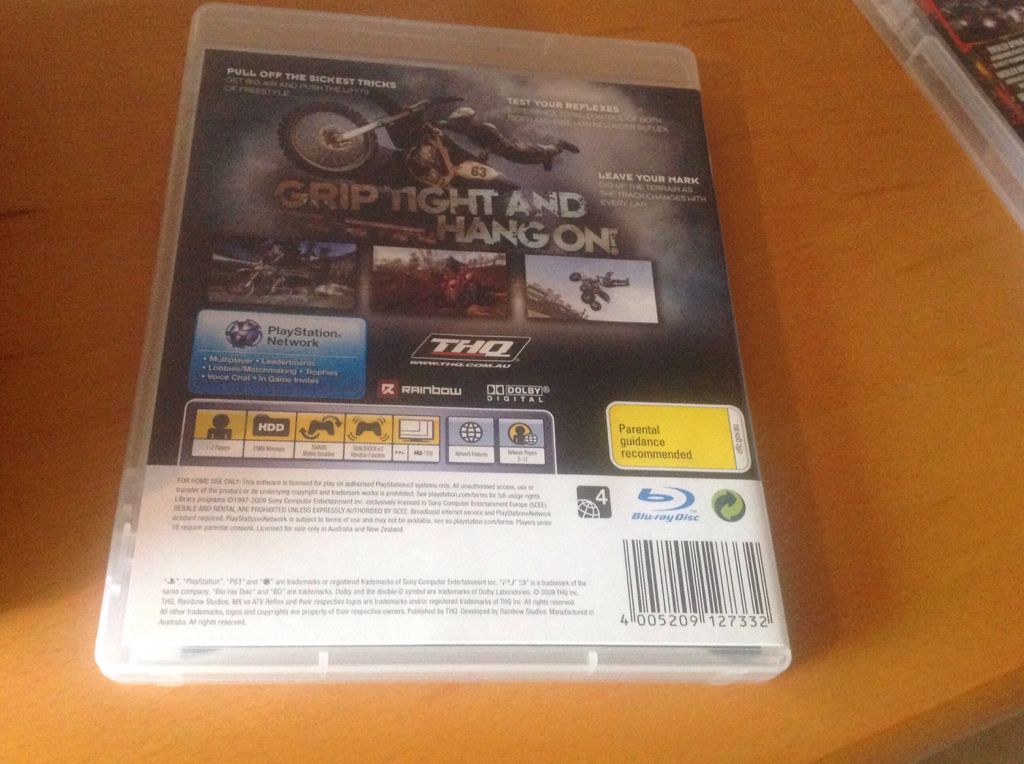 MX VS ATV: Reflex - Sony PlayStation 3 (PS3) (Rainbow Studios - 1) video game collectible [Barcode 4005209127332] - Main Image 2