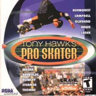 Tony Hawks Pro Skater - Sega Dreamcast (Activision - 1-2) video game collectible [Barcode 04744243] - Main Image 1