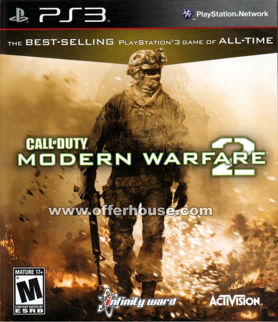 Call Of Duty: Modern Warefare 2 - Sony PlayStation 3 (PS3) video game collectible - Main Image 1