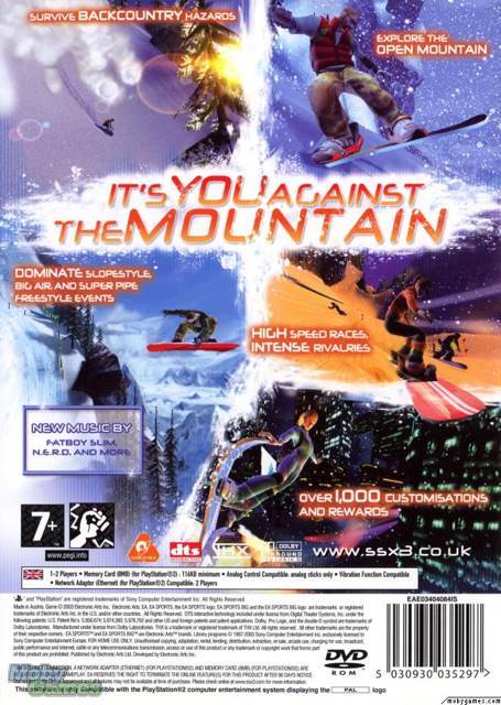 SSX 3 - Nintendo GameCube (EA Sports Big - 1) video game collectible [Barcode 5030945035282] - Main Image 2