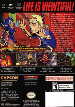 Viewtiful Joe - Nintendo GameCube (Capcom - 1) video game collectible [Barcode 013388200085] - Main Image 2