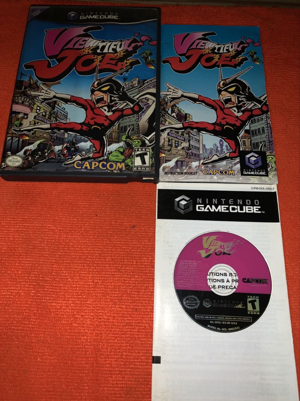 Viewtiful Joe - Nintendo GameCube (Capcom - 1) video game collectible [Barcode 013388200085] - Main Image 3