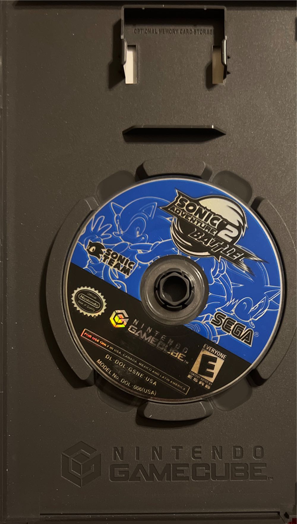 Sonic Adventure 2 Battle - Nintendo GameCube (Sega - 2) video game collectible [Barcode 010066810079] - Main Image 4