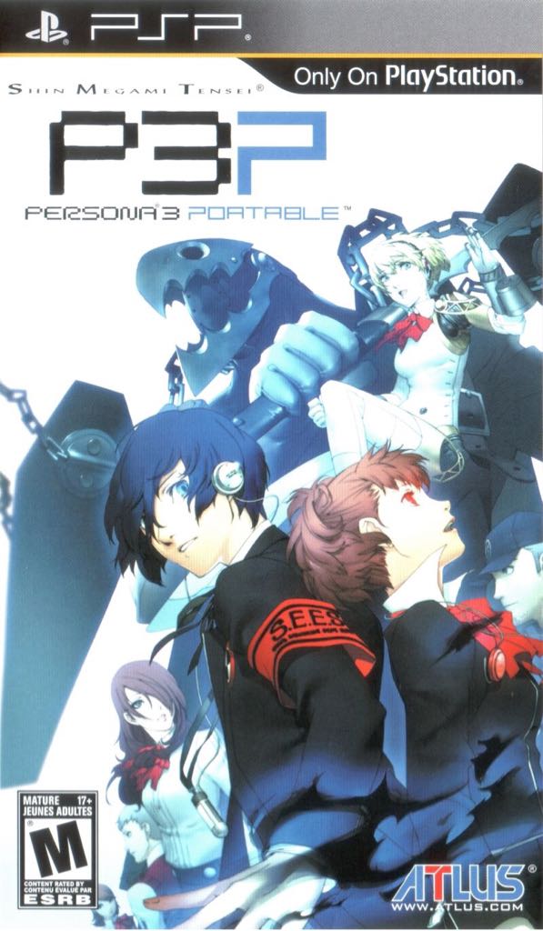 Shin Megami Tensei Persona 3 - Sony PlayStation Portable (PSP) video game collectible - Main Image 1