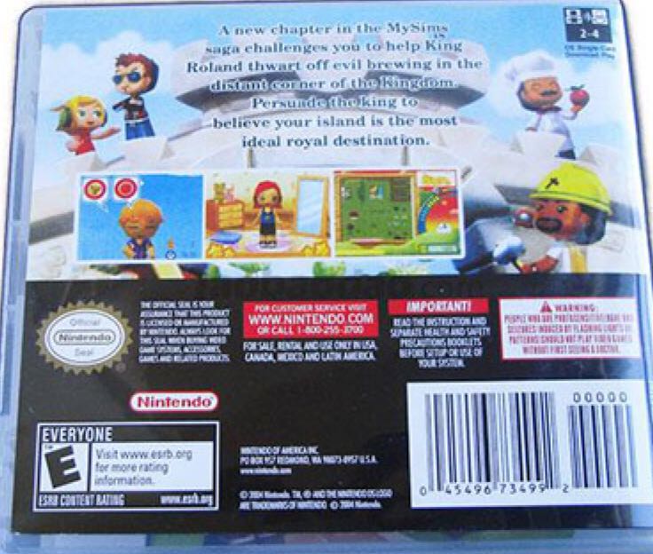 Mysims Kingdom - Nintendo DS video game collectible [Barcode 5030935066159] - Main Image 2