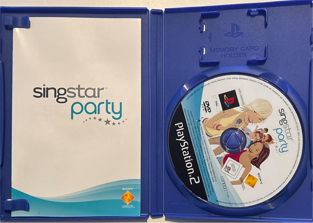 SingStar Party - PS2 - Sony PlayStation 2 (PS2) video game collectible [Barcode 711719697749] - Main Image 3