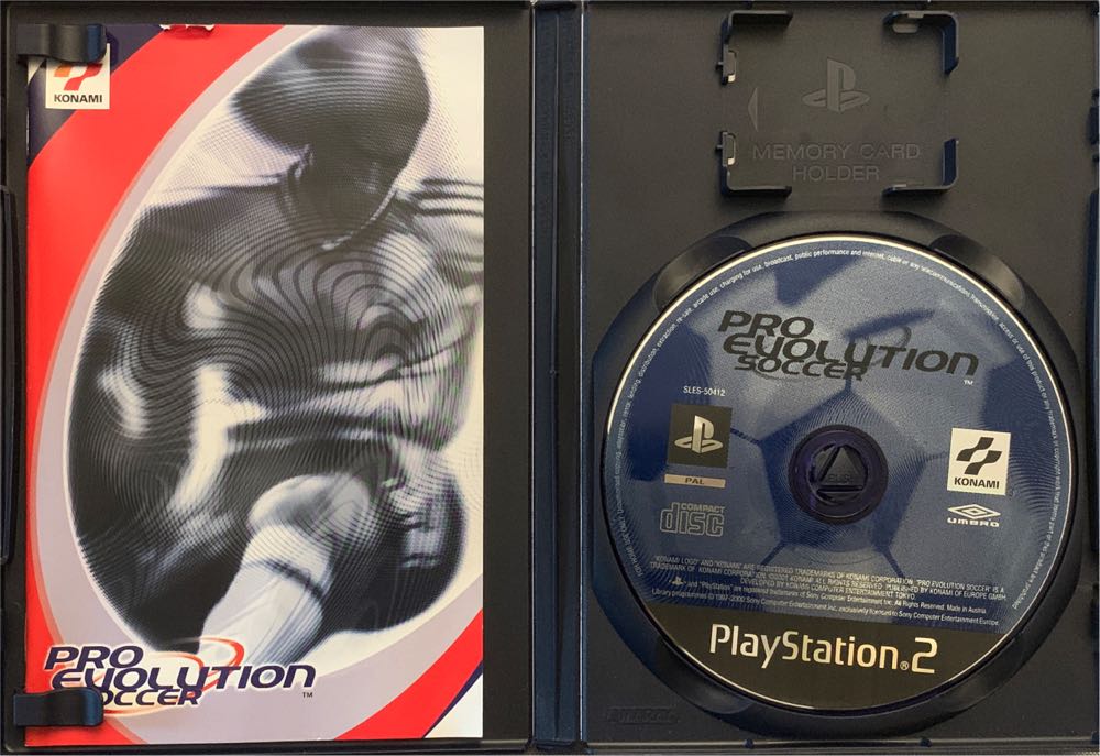 PES 1 Pro Evolution Soccer 1 - Sony PlayStation 2 (PS2) (Konami - 4) video game collectible [Barcode 4012927021545] - Main Image 3
