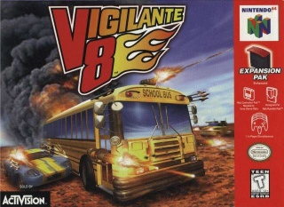 Vigilante 8 - Nintendo 64 (N64) (Activision - 1-4) video game collectible [Barcode 5030917008429] - Main Image 1