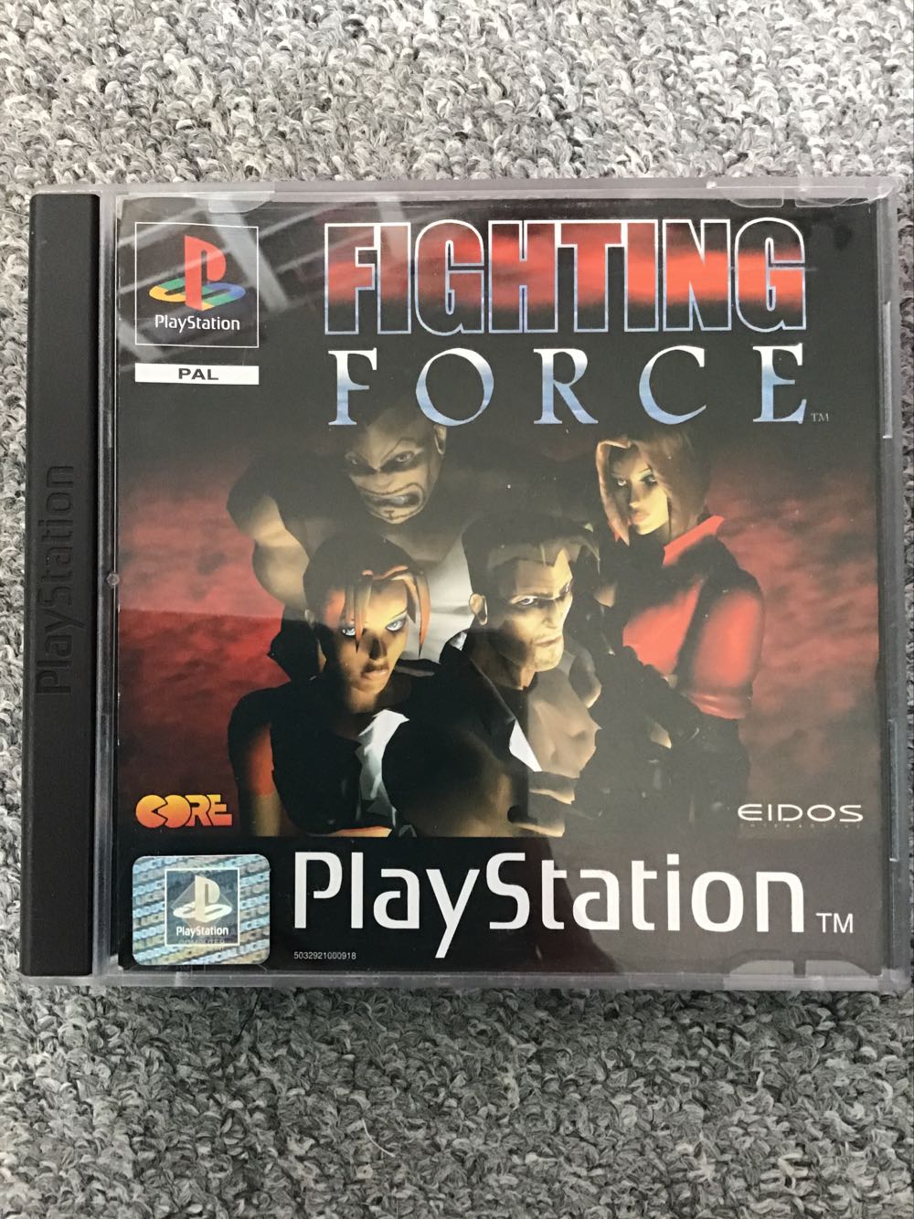 Fighting Force - Sony PlayStation (Eidos Interactive - 2) video game collectible [Barcode 5032921000918] - Main Image 3