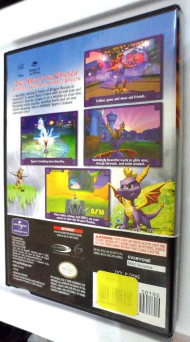 Spyro The Dragon 4: Enter The Dragonfly - Nintendo GameCube (Nintendo - 1) video game collectible [Barcode 020626718516] - Main Image 2