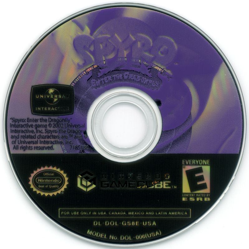 Spyro The Dragon 4: Enter The Dragonfly - Nintendo GameCube (Nintendo - 1) video game collectible [Barcode 020626718516] - Main Image 3