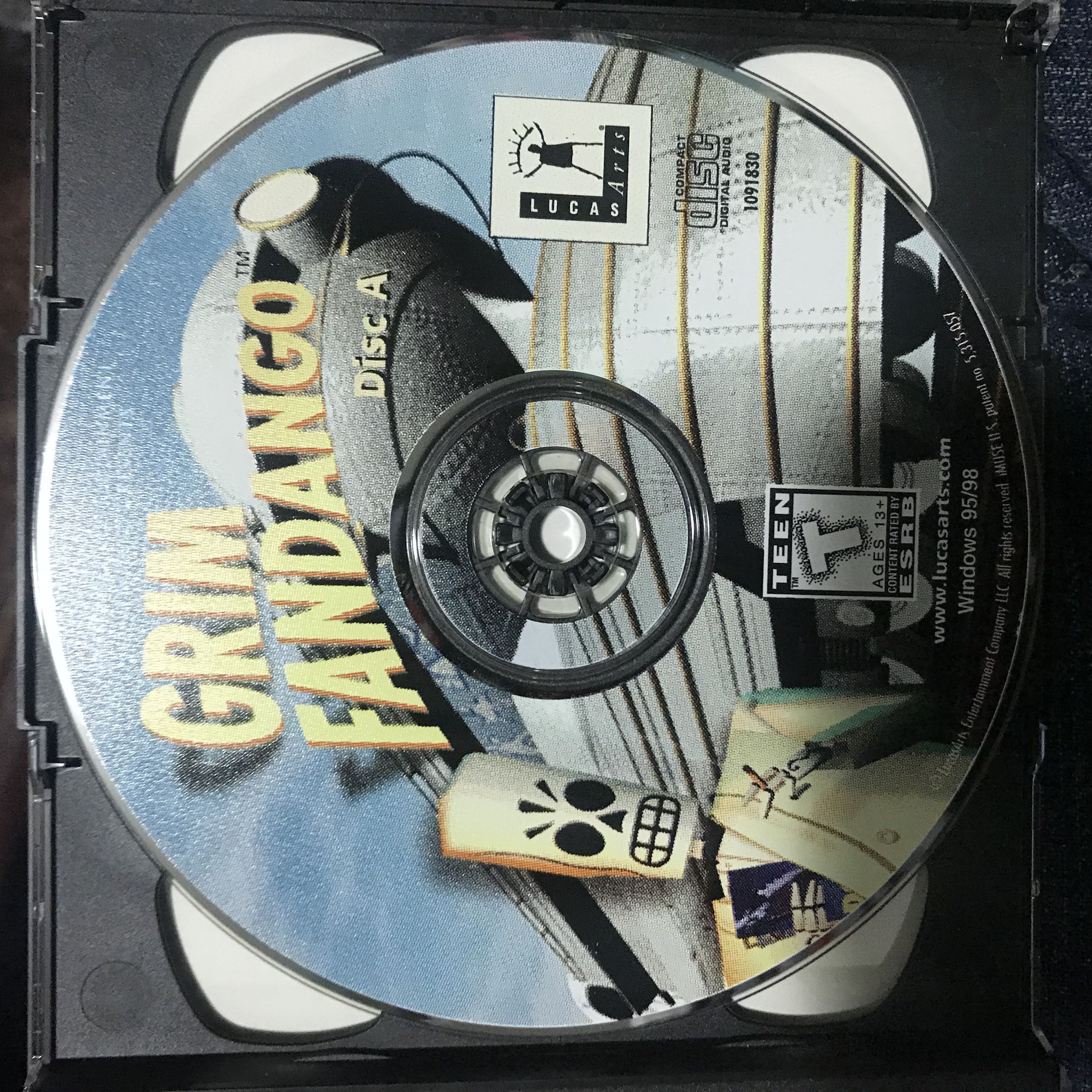 Grim Fandango - PC (LucasArts) video game collectible - Main Image 3