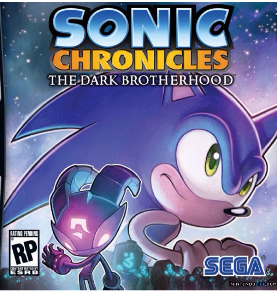 Sonic Chronicles: The Dark Brotherhood - Nintendo DS (Sega - 1-2) video game collectible - Main Image 2