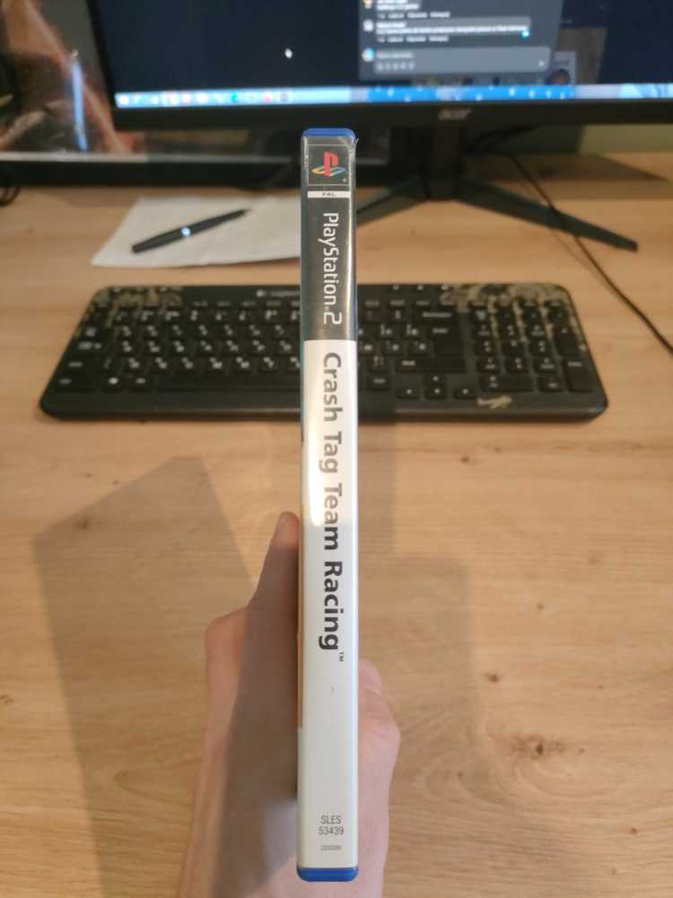 Crash Tag Team Racing - Sony PlayStation 2 (PS2) (Radical Entertainment - 1-4) video game collectible [Barcode 3348542200289] - Main Image 3