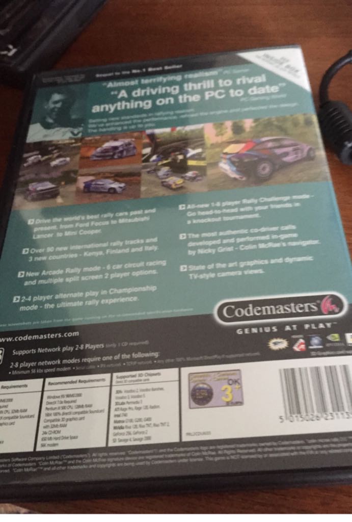 Colin McRae Rally 2 - PC (Codemasters) video game collectible [Barcode 5015026231135] - Main Image 2