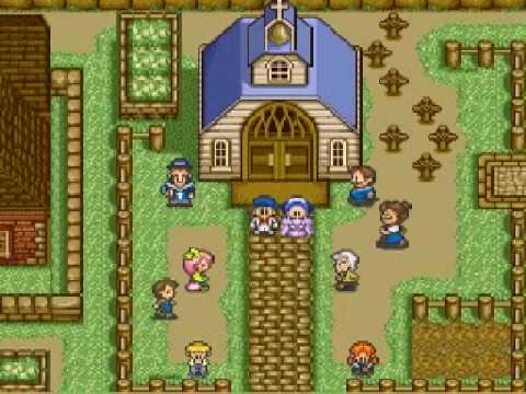 Harvest Moon - Nintendo Super Nintendo Entertainment System (SNES) (Natsume - 1) video game collectible [Barcode 045496330620] - Main Image 4