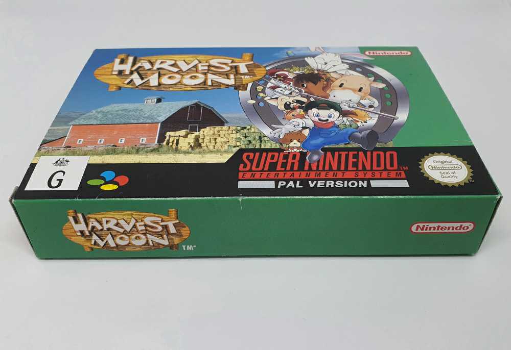 Harvest Moon - Nintendo Super Nintendo Entertainment System (SNES) (Nintendo - 1) video game collectible [Barcode 719593030102] - Main Image 3