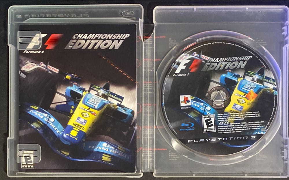 F1 CHAMPIONSHIP EDITION - Sony PlayStation 3 (PS3) (Sony Entertaiment - 1) video game collectible [Barcode 711719814221] - Main Image 3