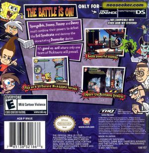Nicktoons - Attack Of The Toybots - Nintendo Game Boy Advance (GBA) video game collectible - Main Image 2