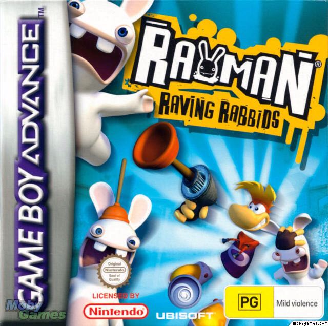 Rayman Raving Rabbits - Nintendo Game Boy Advance (GBA) video game collectible [Barcode 3307210230676] - Main Image 1