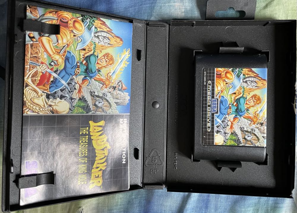 Landstalker Le Trésor Du Roi Nole - Sega Mega Drive (Boite Et Notice) video game collectible - Main Image 3