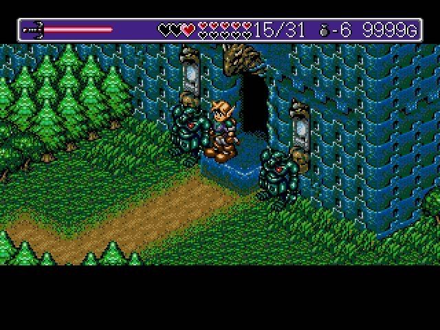 Landstalker Le Trésor Du Roi Nole - Sega Mega Drive (Boite Et Notice) video game collectible - Main Image 4